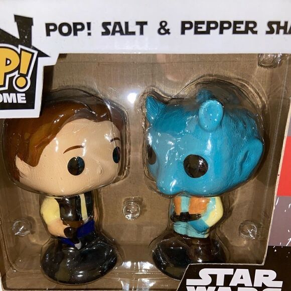 Funko‎ Pop Star Wars Hans Solo & Greedo Salt and Pepper Shaker Collectible - Picture 3 of 6